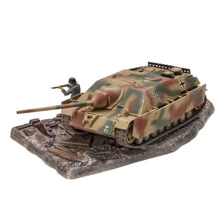 Bild von Revell Modellbau, Jagdpanzer IV (L/70), Bausatz, Maßstab 1:76, 83 Teile, Bastelset ab 12 Jahren, Detailgetreues Modell, Militärfahrzeug, Authentische Nachbildung
