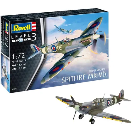 Bild von Revell® Modellbausatz Revell Supermarine Spitfire Mk.Vb, Modellbausatz, 42...