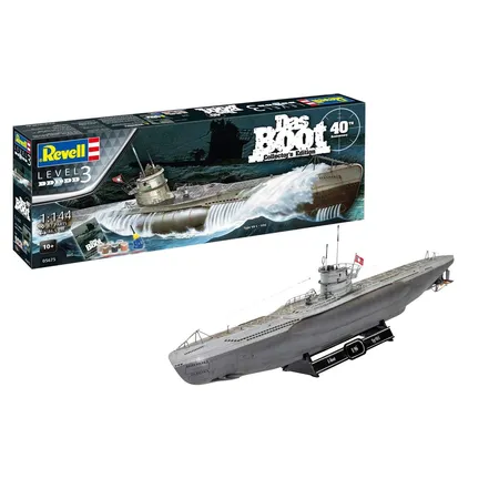 Bild von Revell® Modellbausatz Das Boot Collectors Edition 40th Anniversary, Maßstab 1:144