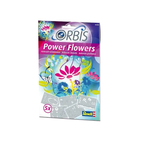 Bild von Orbis Schablonenset Power Flowers