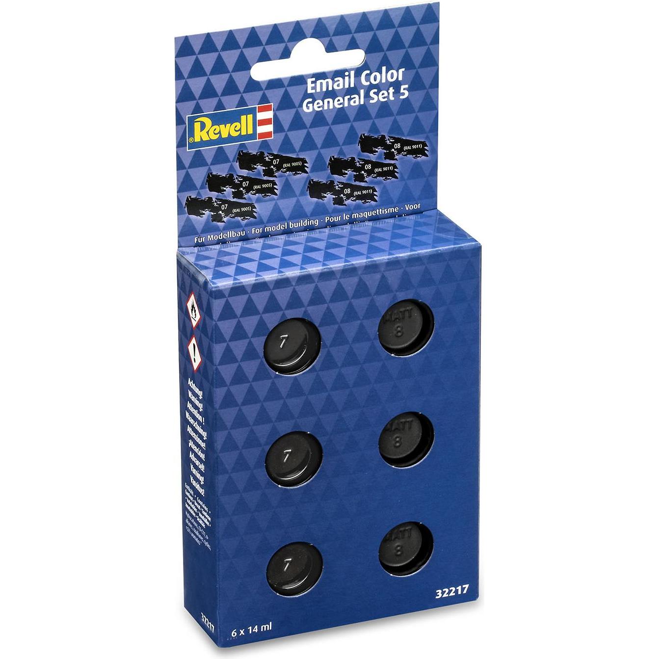 Bild von Revell Email Color - General Set 5 - Gloss/Matt (6x 14ml)