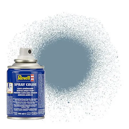 Bild von Revell REV-34157 Spraydose grau, matt, Farbnummer 57 Spray Color, Farben in der praktischen 100-ml-Sprühdose, 100 ml (1er Pack)