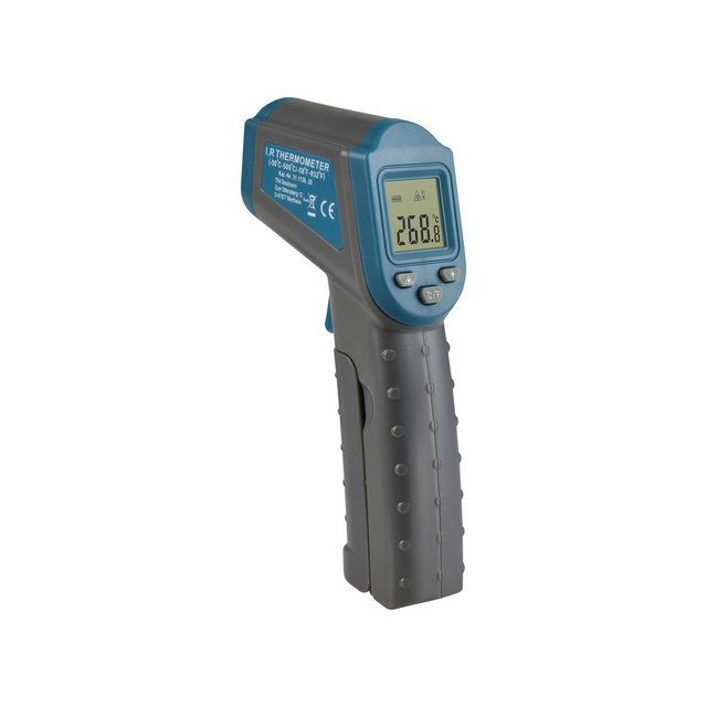 Bild von TFA Dostmann Ray Infrarot-Thermometer, 31.1136.20, zum Oberflächentemperatur messen, berührungslos, gemäß HACCP, für Handwerk, Hobby und Haushalt, türkis, L 39 x B 110 x H 144 mm