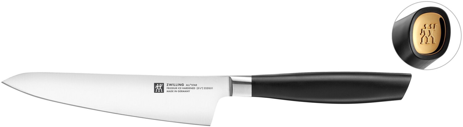 Bild von Zwilling Kochmesser ZWILLING All * Star Kochmesser Messer compact 14 cm, Silber