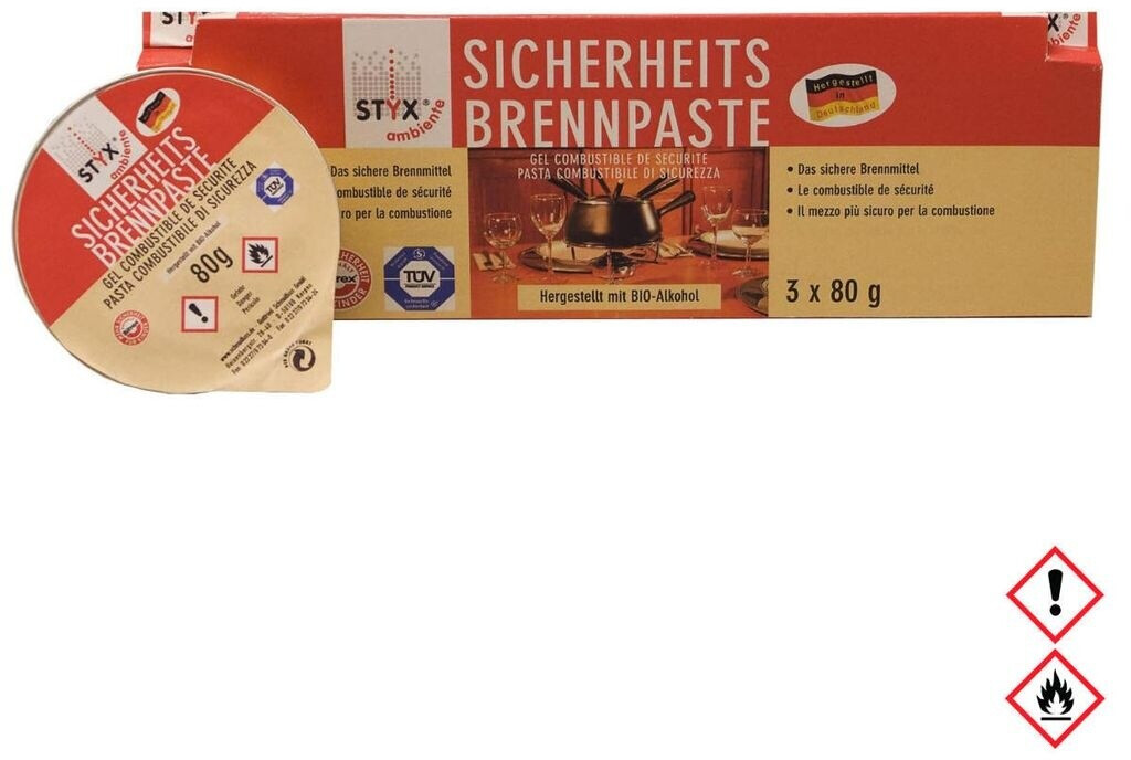 Bild von Styx Ambiente Sicherheits-Brennpaste 3 x 80g