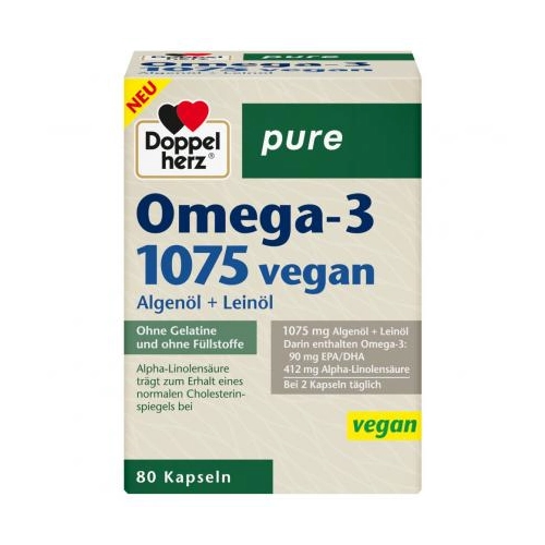 Bild von Pure Omega-3 1075 vegan (80 Kapseln)