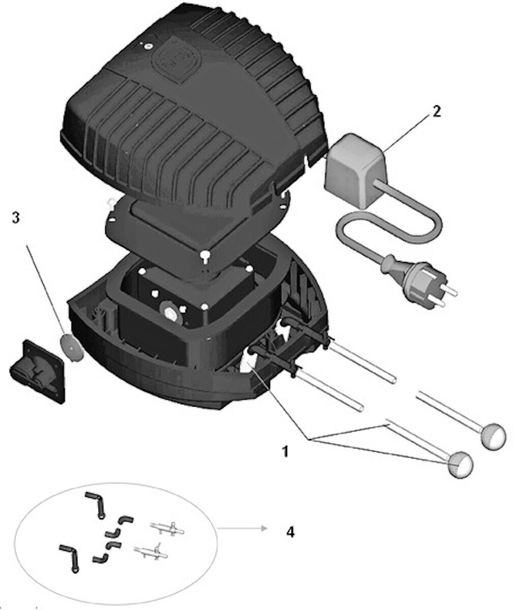 Bild von OASE 37125 Teichbelüfter AquaOxy 1000 geeignet für Teiche bis zu 10 m³ bzw. mit hohem Fischbesatz, effektive Sauerstoffversorgung für Teich, Sauerstoffanreicherung, Belüfterpumpe, Teichpflege