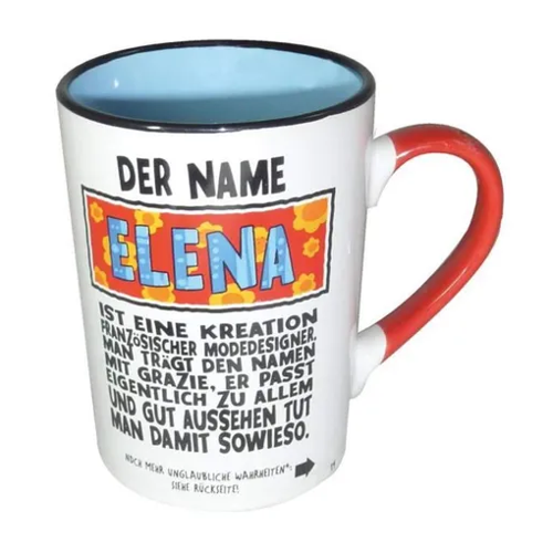 Bild von Depesche Weltbester Becher mit Name Elena