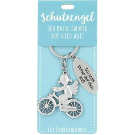Bild von Depesche Schutzengel sicher im Straßenverkehr - Für Fahrradfahrer, hellblau