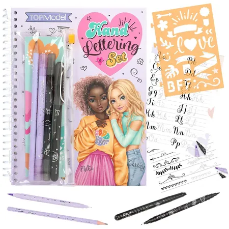 Bild von Depesche TOPModel - Colouring Book Set Handlettering (0412158)
