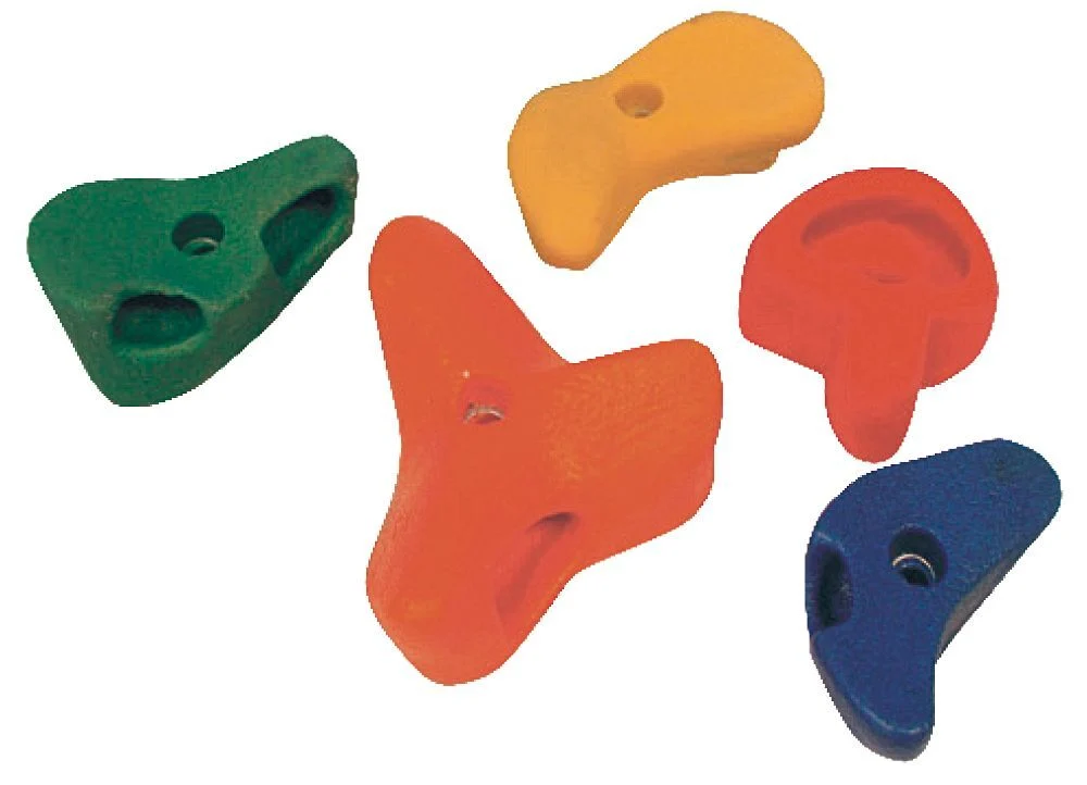 Bild von Karibu Klettersteine für Kletterwände bunt 5 Stück inkl. Befestigungsmaterial