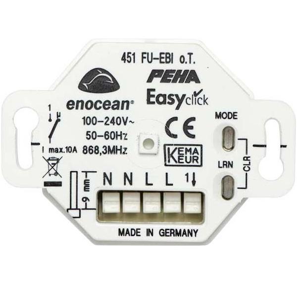 Bild von Honeywell-PEHA D 451 FU-EBI O.T. Easyclick EnOcean Funkempfänger Bidirektional, 1 Kanal für Smarthome Anwendungen