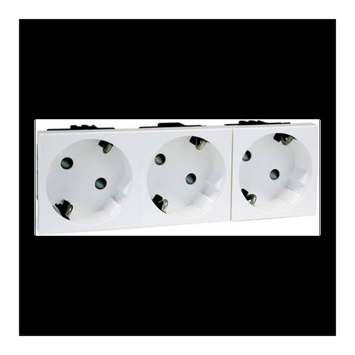 Bild von PEHA by Honeywell 1fach Einsatz Steckdose Reinweiß 415011