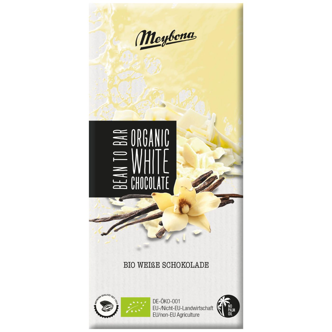 Bild von Meybona Bio Schokolade WEIß, 100g