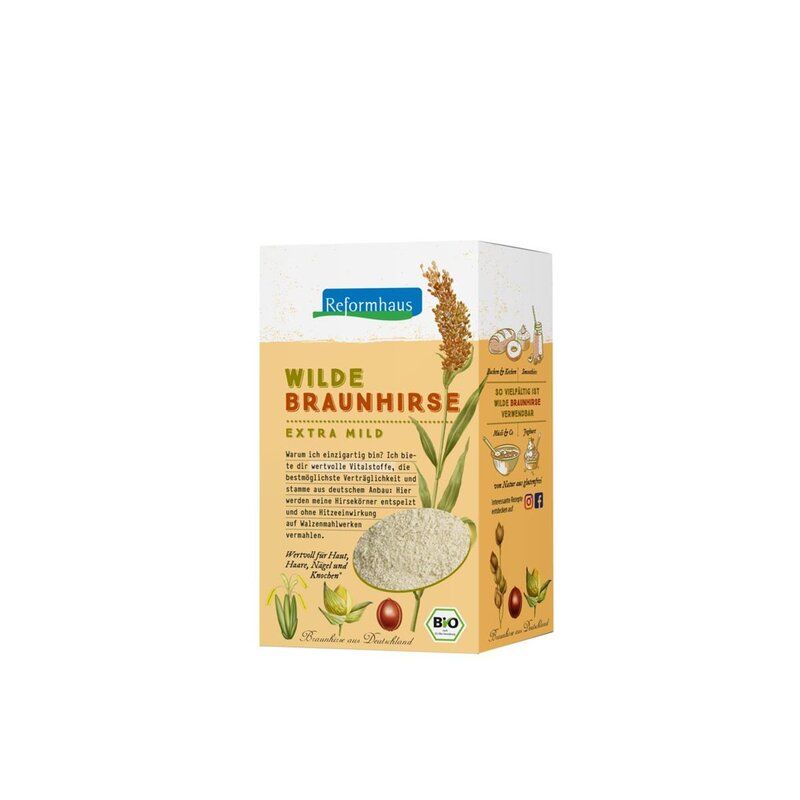 Bild von Reformhaus Wilde Braunhirse, fein vermahlen bio 500g
