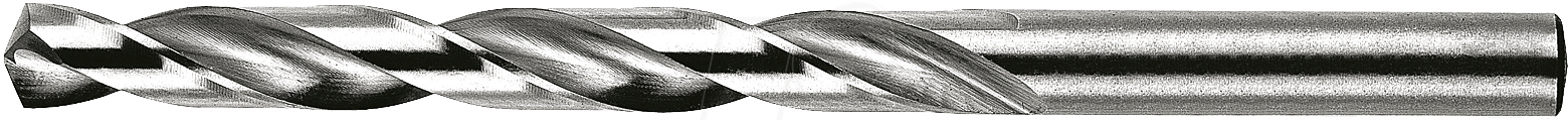 Bild von Heller Tools 21236 6 HSS Metall-Spiralbohrer 6.5mm Gesamtlänge 101mm Cobalt DIN 338 Zylinderschaft