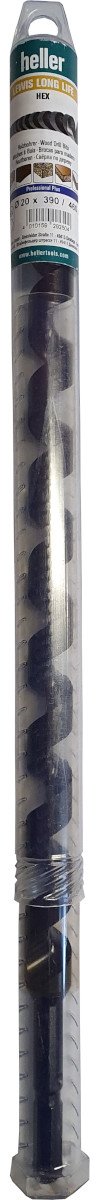Bild von Heller Tools 292504 Schlangenbohrer "0386 Lewis Long Life", 380 x 20 x 450mm
