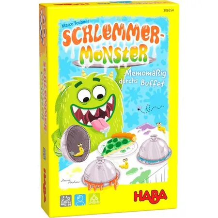Bild von HABA 306554 - Schlemmermonster, Mitbringspiel ab 5 Jahren, Made in Germany
