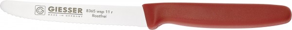 Bild von Giesser Messer Tomatenmesser Allzweckmesser Brötchenmesser 8365 wsp 11, Spülmaschinenfest, langlebig, 3 mm Wellenschliff extrem scharf