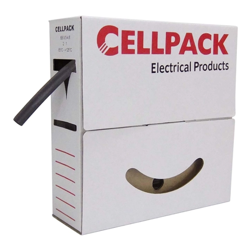 Bild von Cellpack Schrumpfschlauch in Abrollbox 10m SB 4.8-2.4 gg - 127050
