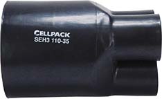 Bild von CellPack, Schrumpfschlauch, Warmschrumpf-Aufteilkappe für 4-adrige SEH478-36 (1 x)