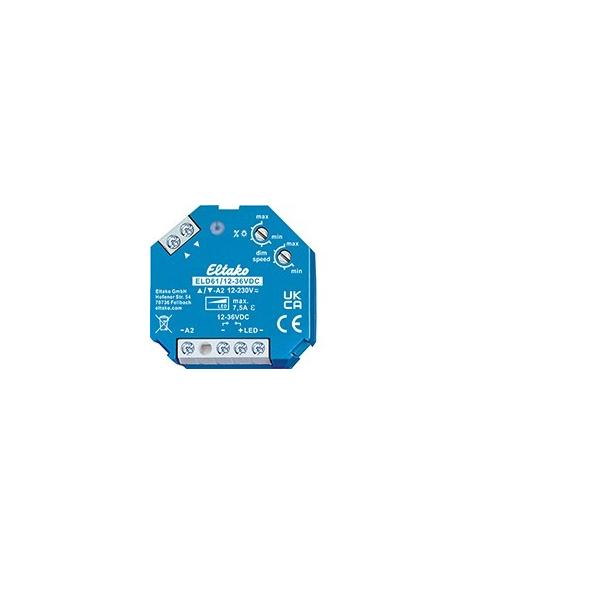 Bild von Eltako LED-Dimmschalter 12-36V DC ELD61/12-36V - 61100865