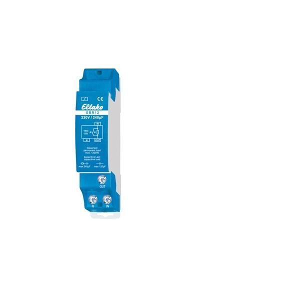 Bild von Eltako 22100430 Strombegrenzungsrelais kapazitiv 230V/240 Mikrofarad. 1 Schließer 16A/250V AC Blau