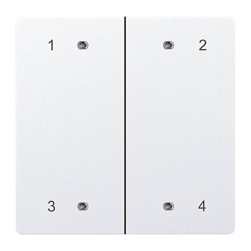 Bild von Eltako DW-B4T65-wg- Doppel-Schalterwippe