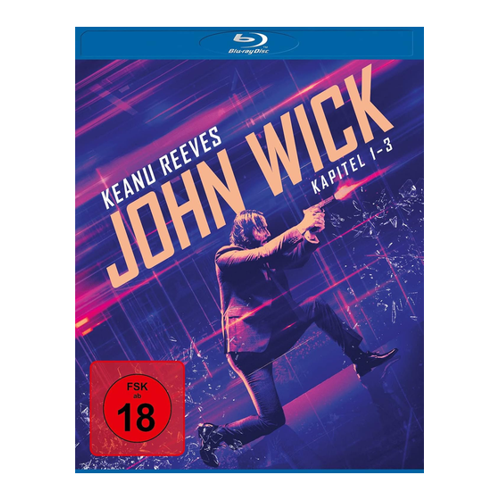 Bild von John Wick - Kapitel 1-3 [Blu-ray]: Ein actiongeladenes Filmvergnügen