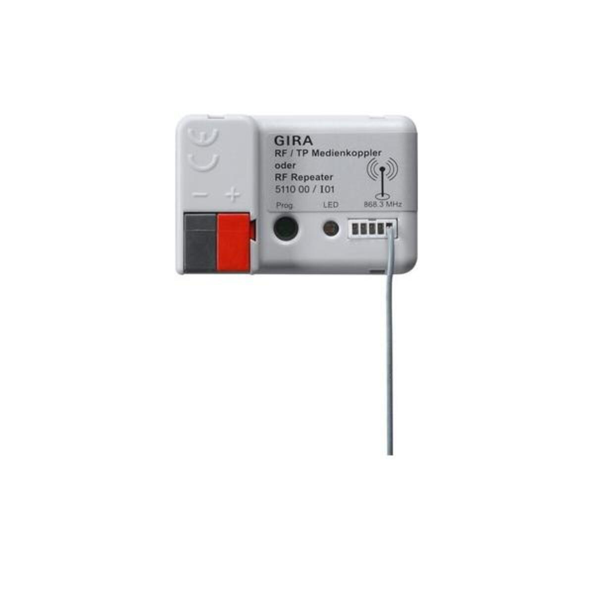 Bild von Gira 511000 RF/TP 511000 Medienkoppler/RF Repeater KNX, Automatisierung