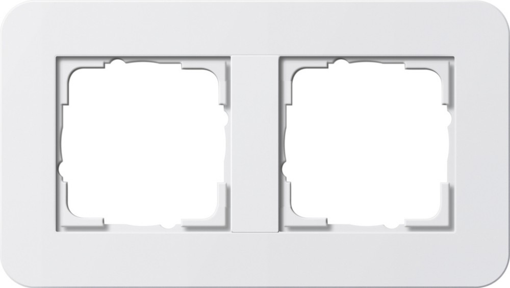 Bild von GIRA Abdeckrahmen GIRA Rahmen 2f rws Gira E3 Kst f.UP-Installation 212410