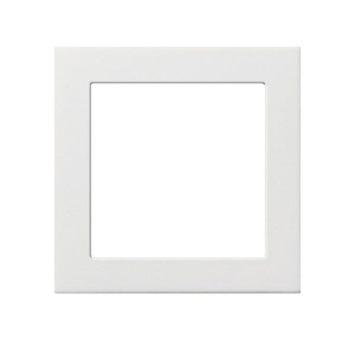 Bild von GIRA Abdeckrahmen GIRA Zwischenrahmen rws Fläche 50x50mm RAL9010 282112