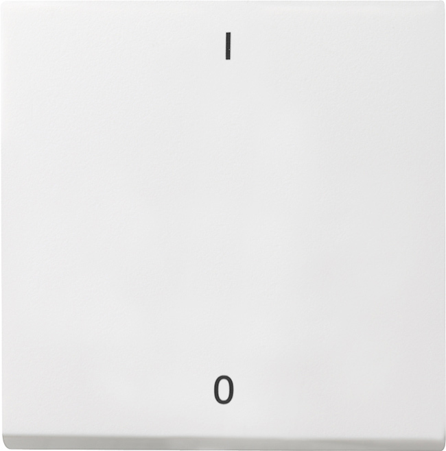 Bild von GIRA55 W01 RWG - Wippe 0 / 1 Reinweiß glänzend