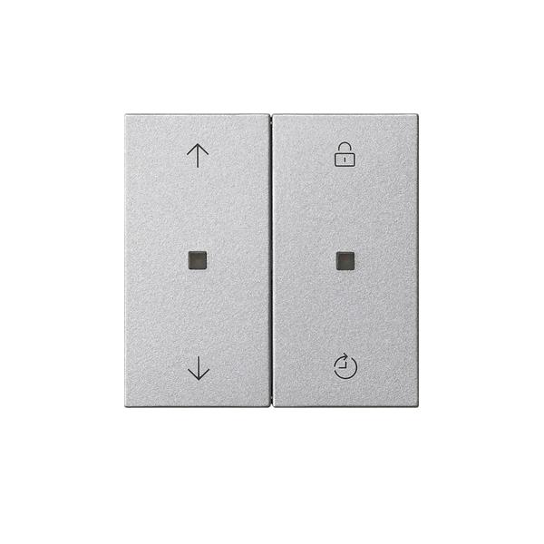 Bild von Gira 549226, Taster + Schalter, Silber