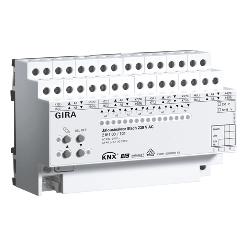 Bild von Gira Jalousieaktor AC KNX/EIB REG 216100