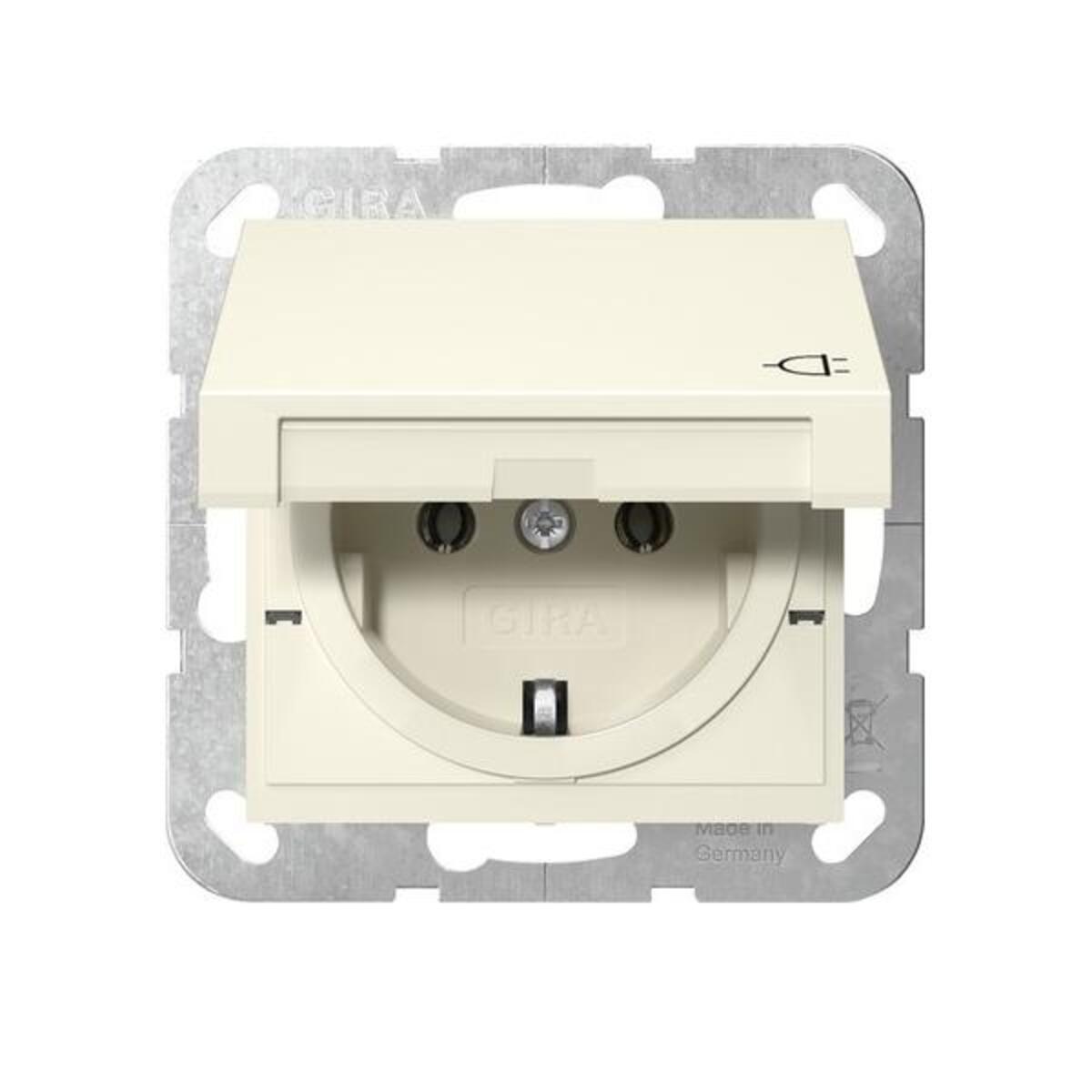 Bild von GIRA 445401 SCHUKO KD System 55 Cremewei (445401)