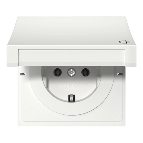 Bild von Gira SCHUKO-Steckd. KD Reinweiß 4454112