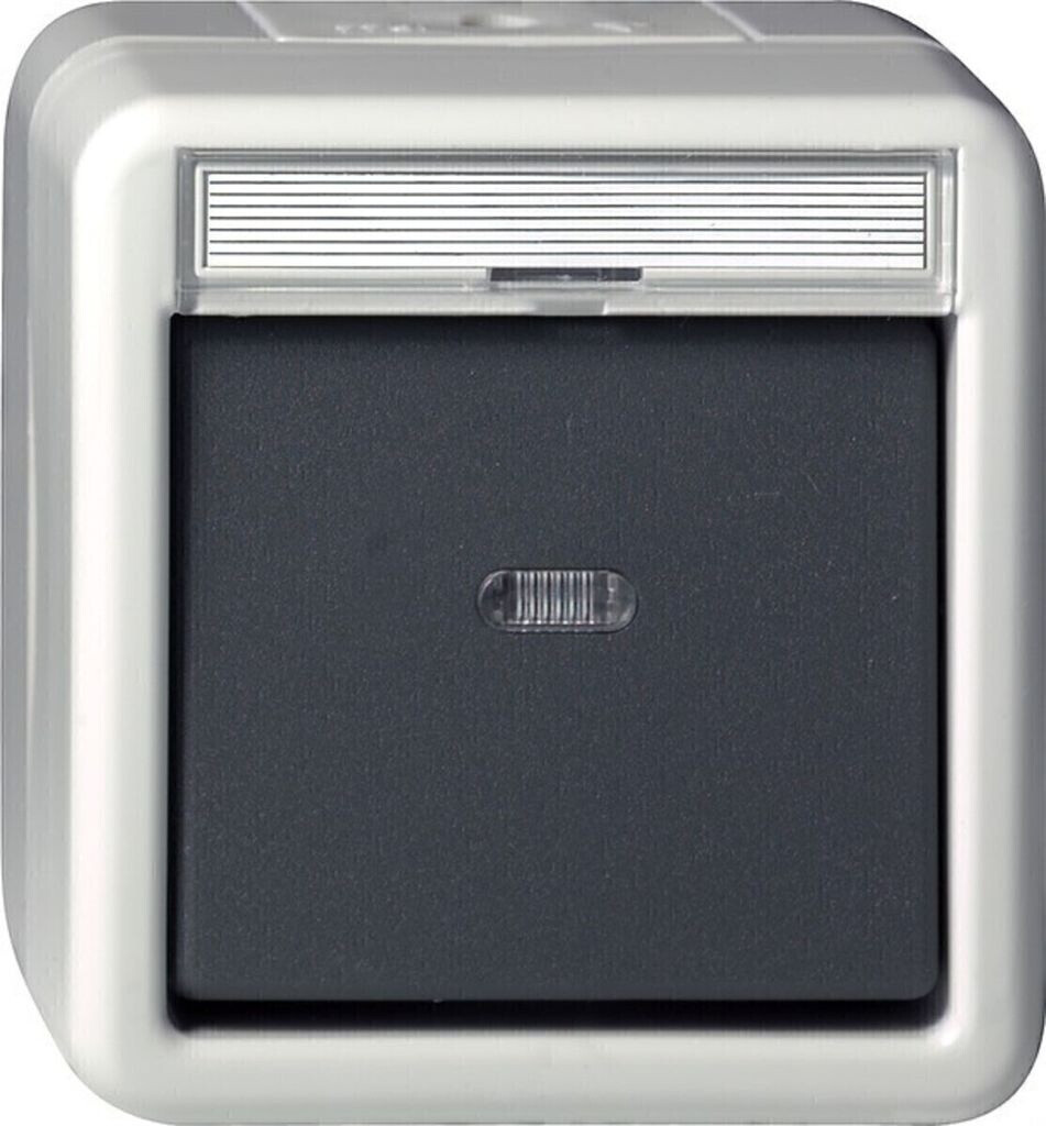 Bild von Gira 015630 Wipptaster Wechsler Serienschalter WG AP grau