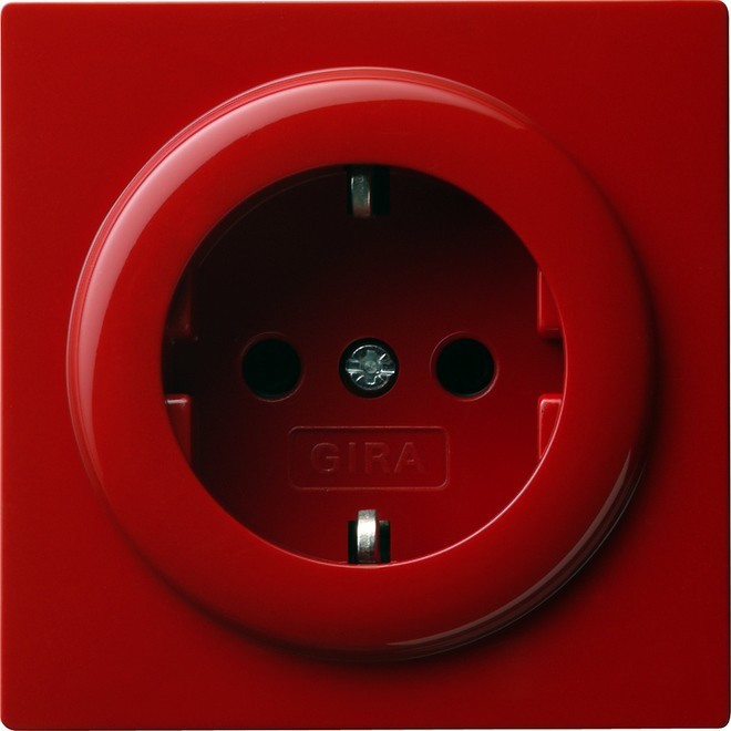 Bild von Gira Schuko-Steckdose rt S-Color 018843