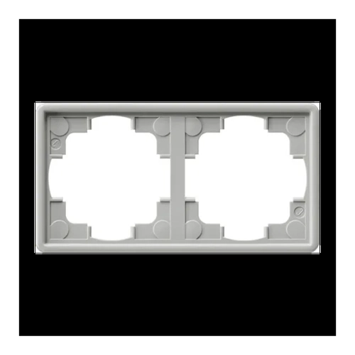 Bild von Gira Abdeckrahmen 2f.gr S-Color 021242