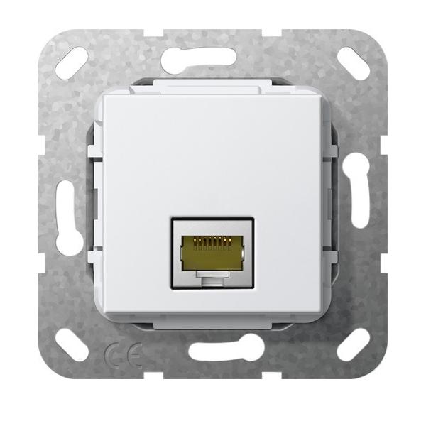 Bild von GIRA 4847646. Buchsen-Typ: RJ-45. Produktfarbe: Weiß (4847646)
