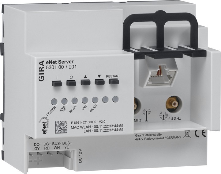 Bild von Gira Server REG Gira eNet 530100, Automatisierung