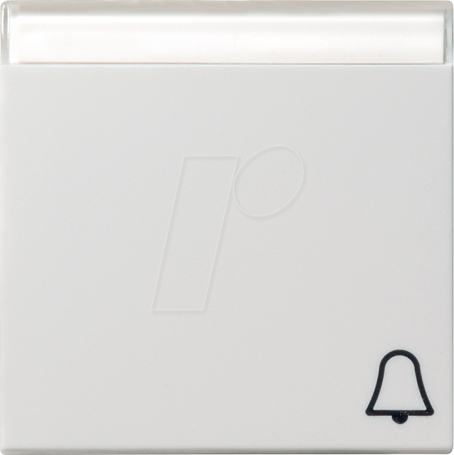 Bild von Gira Wippe Klingel BSF 067327 System 55 reinweiß matt, Taster + Schalter, Weiss