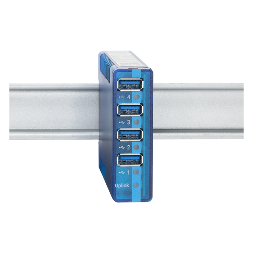 Bild von W&T USB 3.0 Hub Industry, 4 Port