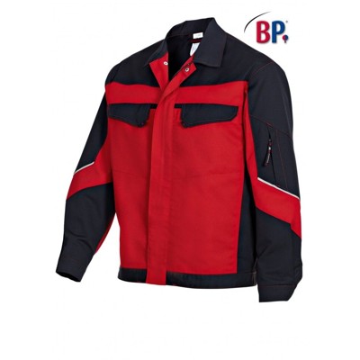 Bild von BP® - Arbeitsjacke 1607 559 rot/schwarz, Größe 48/50n