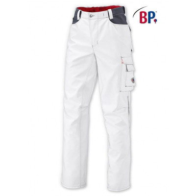 Bild von BP® - Arbeitshose 1788 555 weiß/dunkelgrau, Größe 54s