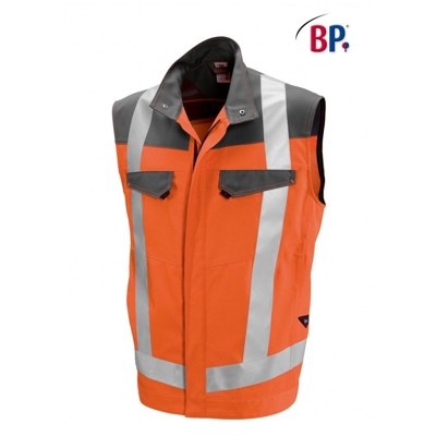 Bild von BP® - Warnschutzweste 2013 845 warnorange/dunkelgrau, Größe 60/62n
