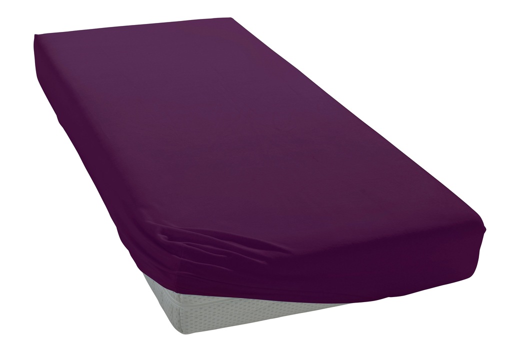 Bild von bellana Spannbettlaken Jersey-Elasthan Aqua in Gr. 90x200, 140x200 oder 180x200 cm, Jersey, Gummizug: rundum, (1 Stück), aus Baumwolle, für Matratzen bis 35 cm Höhe, Bettlaken, Spannbetttuch