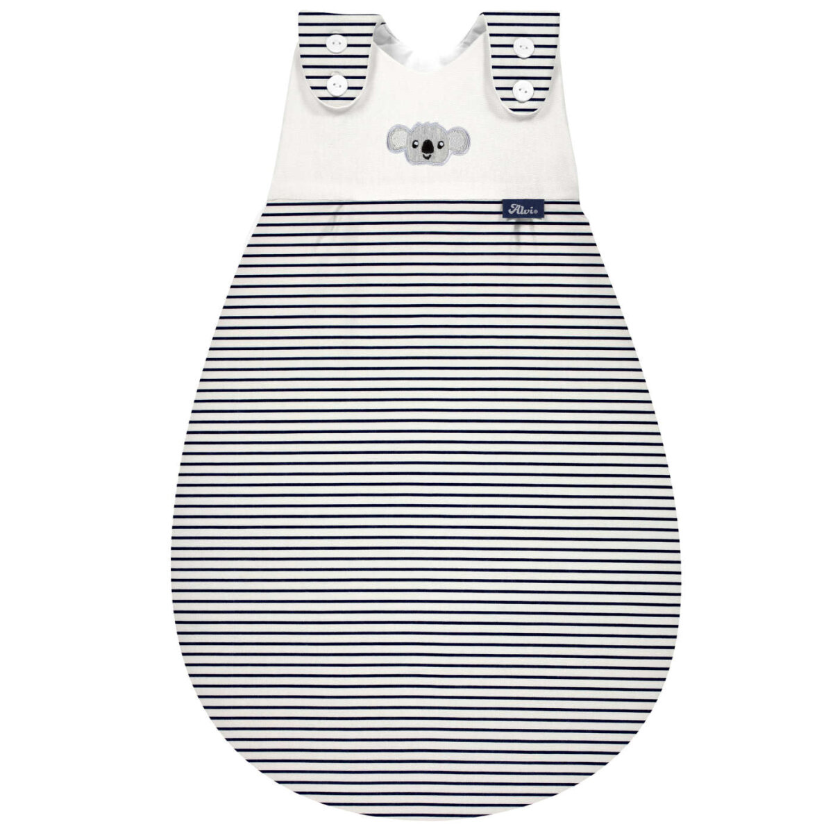 Bild von Alvi Baby-Mäxchen Außensack Organic Ringlets Koala navy 80/86