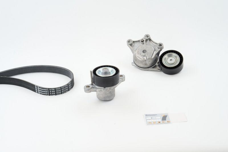 Bild von CONTITECH 6PK1020 EXTRA K1 Keilrippenriemensatz PEUGEOT: 508 I SW, 308 II Hatchback, 308 SW 2, CITROËN: C5 III Estate, C4 Picasso 2, C4 Picasso 1